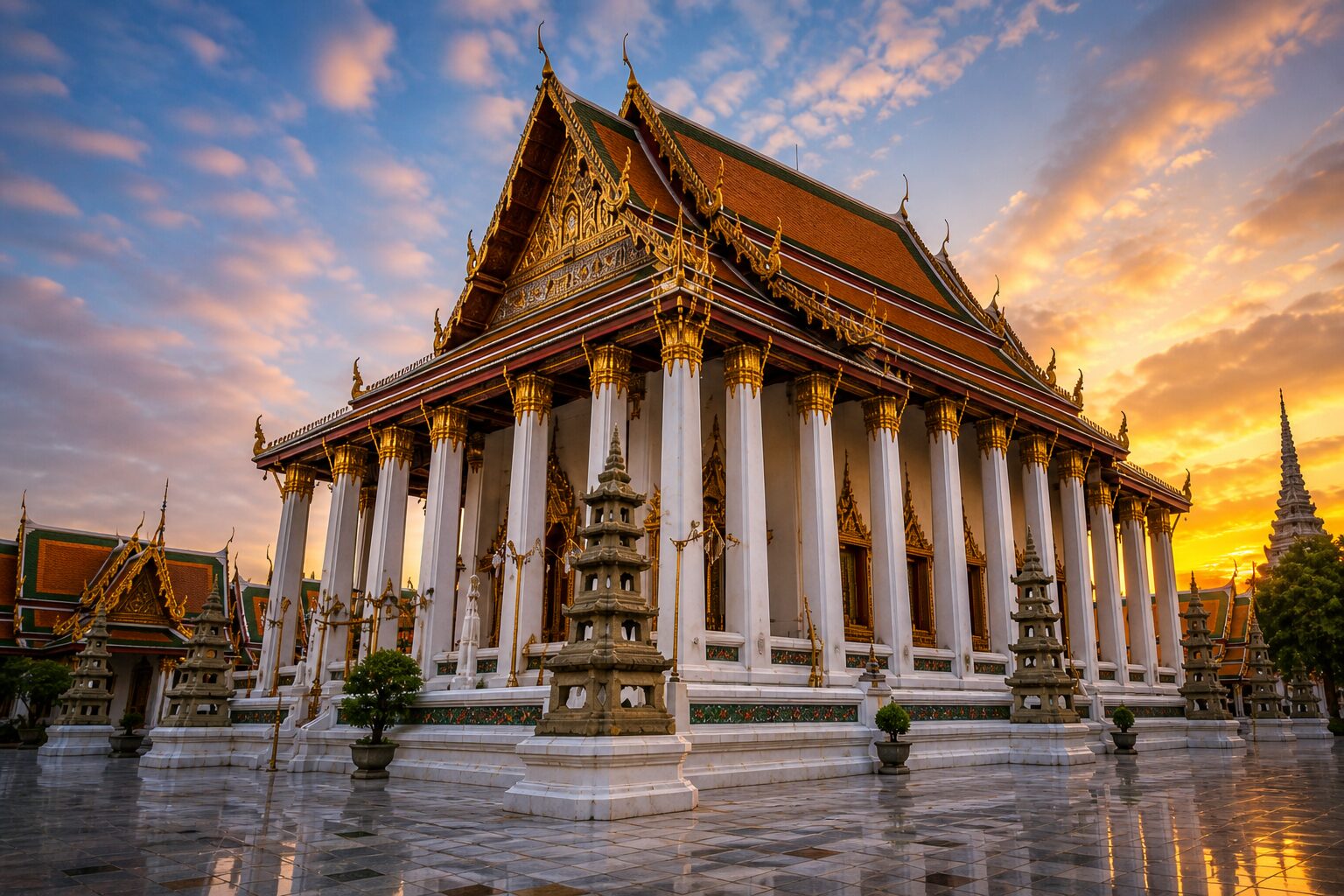 ศิลปกรรมบริเวณพระวิหารหลวง